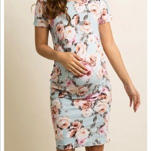 Pink blush Maternity Dress